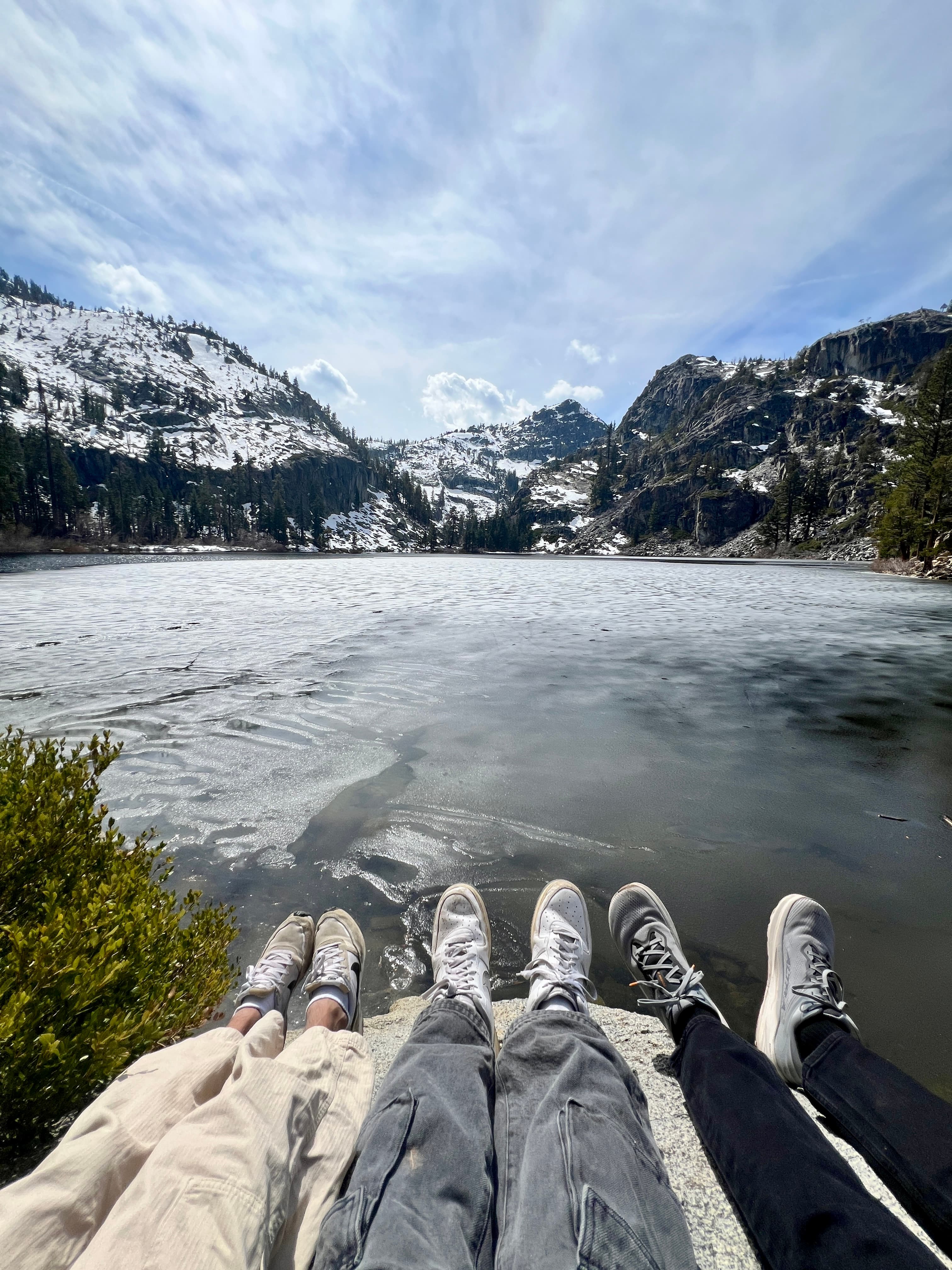 Me and my friends on our trip to Tahoe
