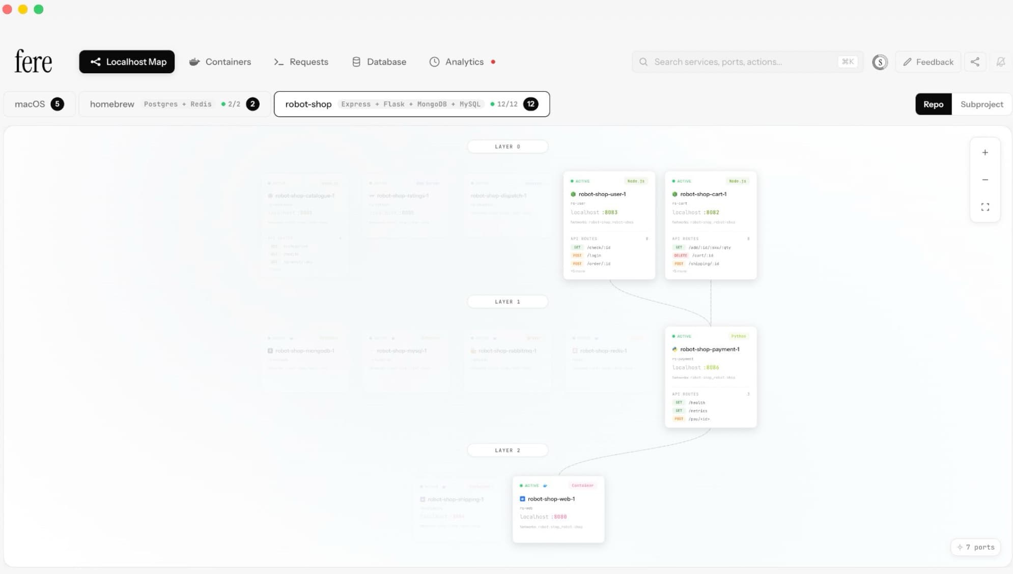 Fere: AI-Powered Desktop Dev Tooling Platform